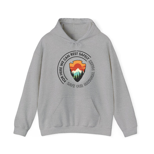 National Parks Rest Safely Hoodies