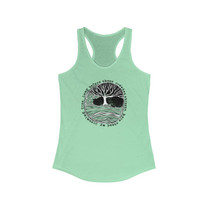 Long before these crowded streets Woman's Tank