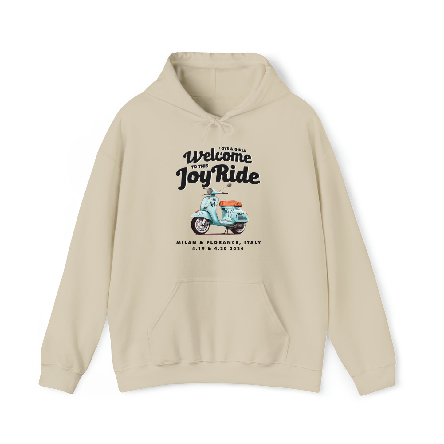 Italy Europe 2024 Hoodie w/set list