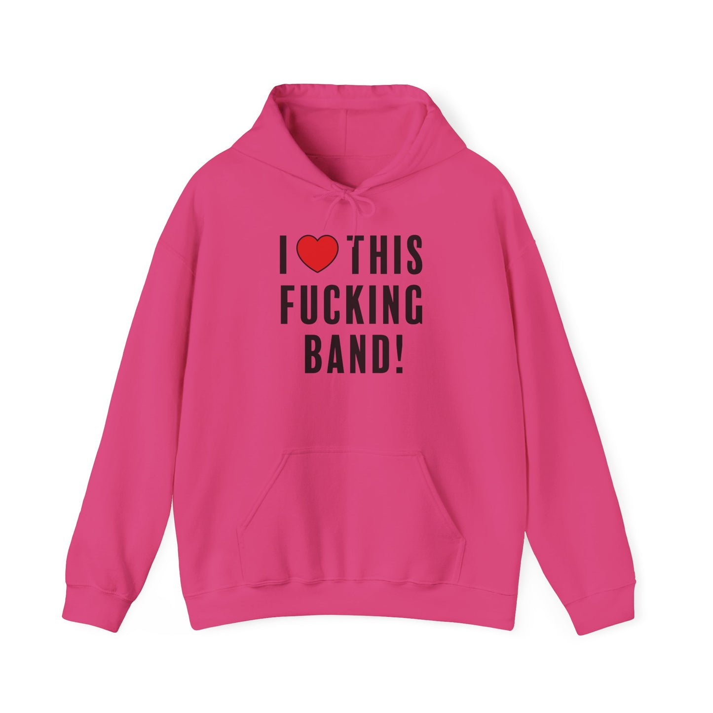 I Love This Fucking Band Hoodie