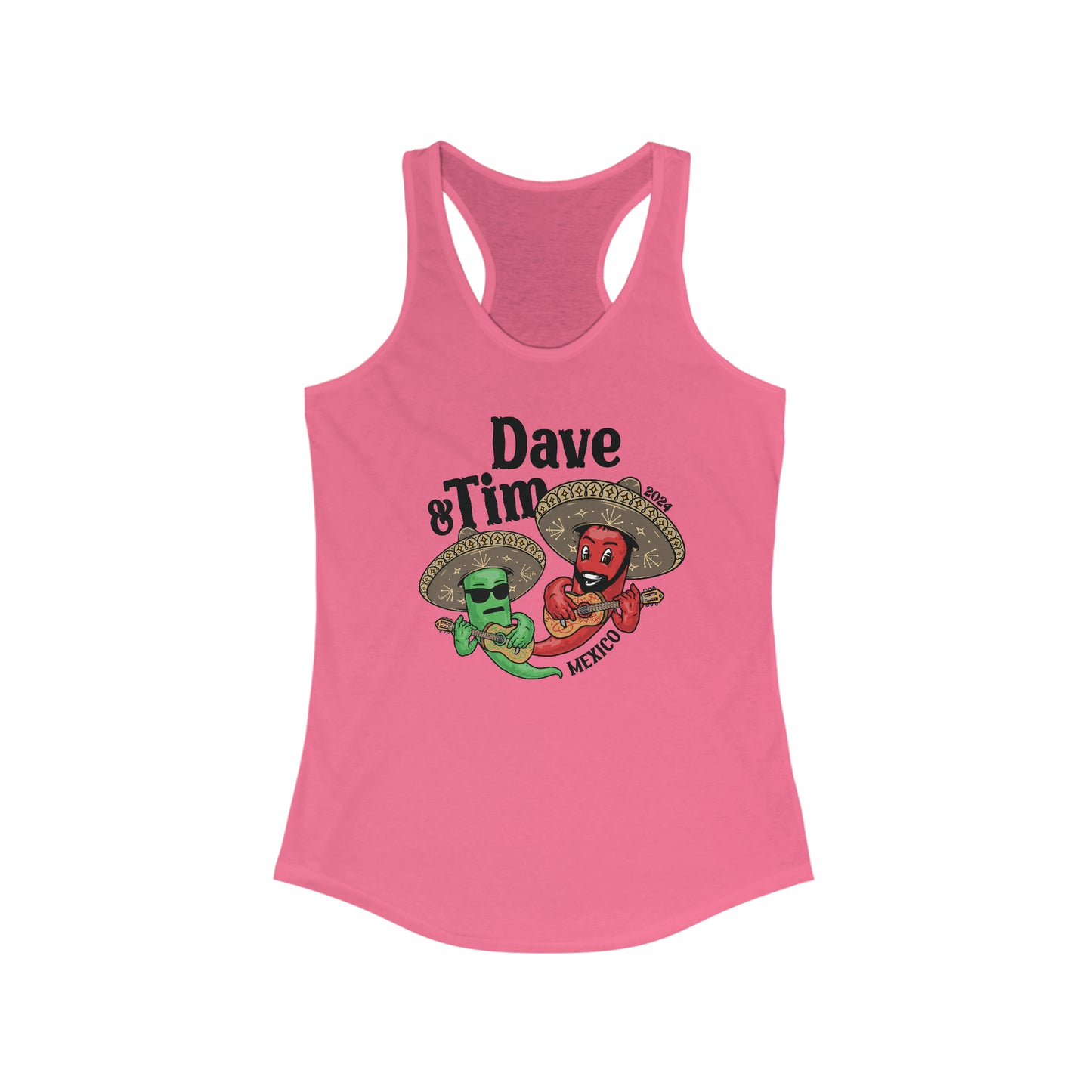 Mexican Chilies 2024 Woman's Tank Top *WITH SETLIST