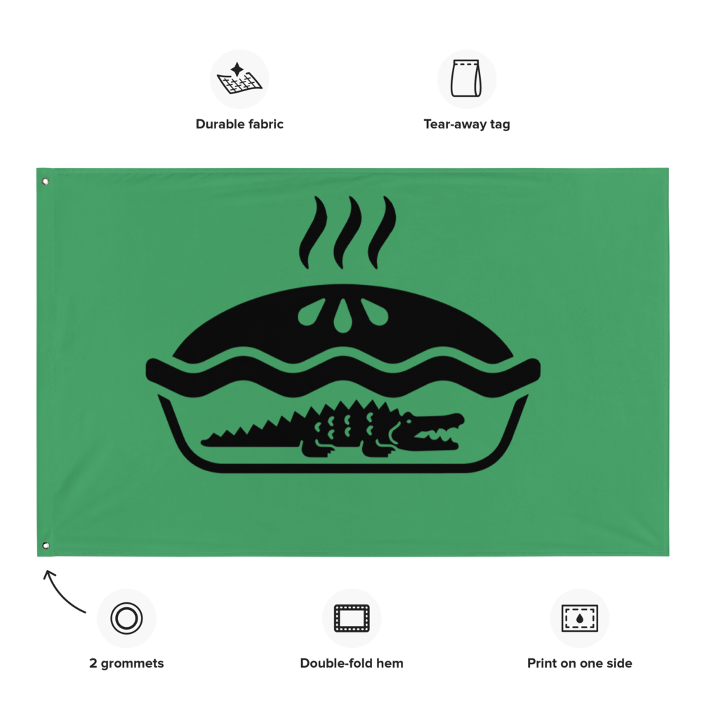 Alligator Pie Flag 36x60