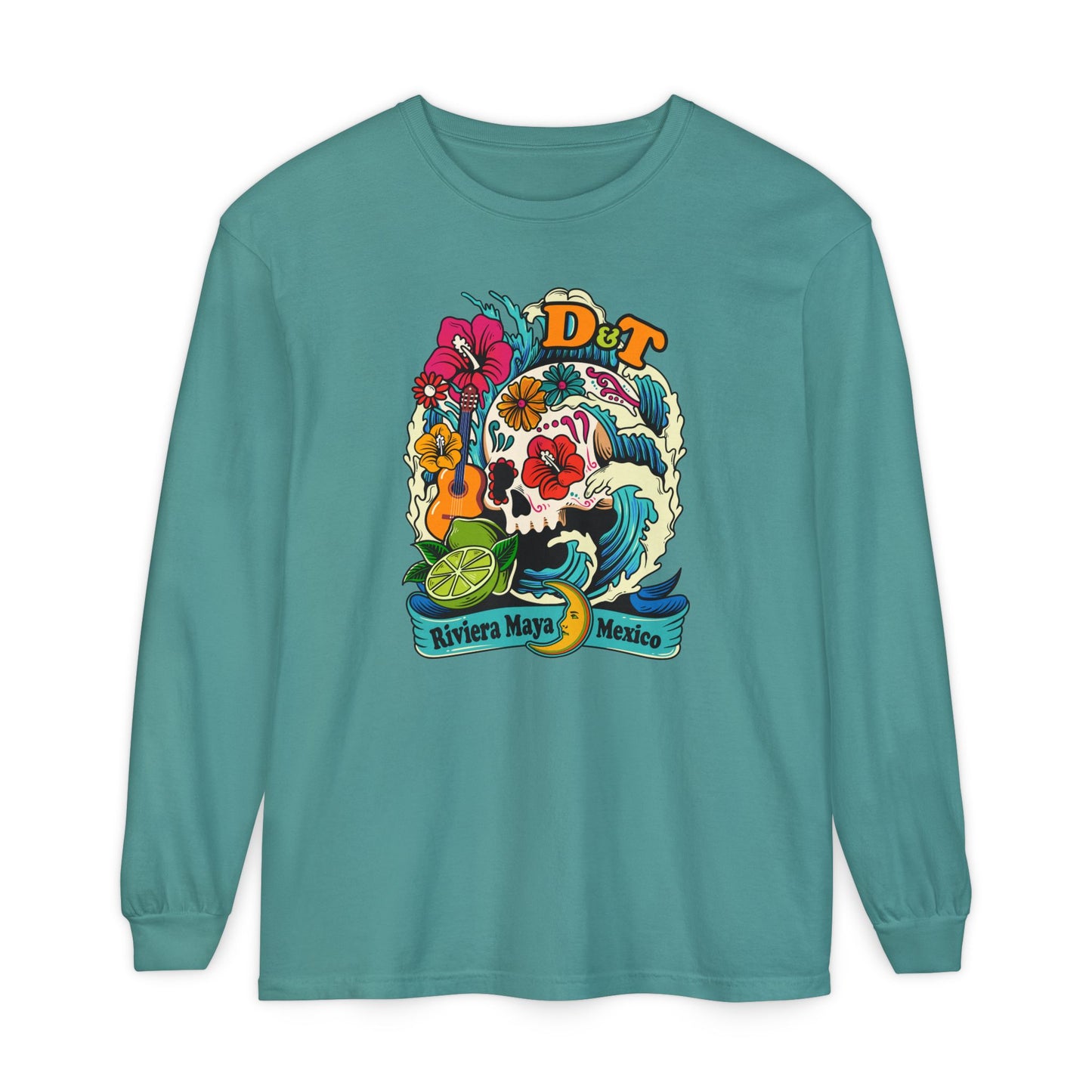 Mexico Sugar Skull 2026 Long Sleeve Tee *With Set List