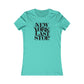 Last Stop Script 2026 Woman's Cut Tee