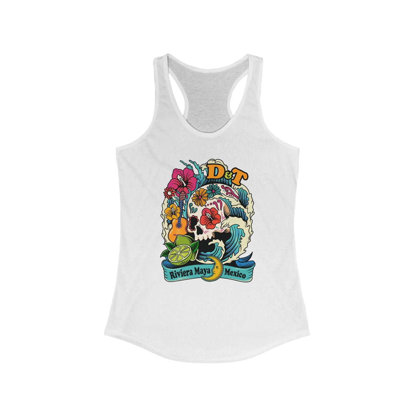 Mexico Sugar Skull 2026 Woman's Tank *With Set List