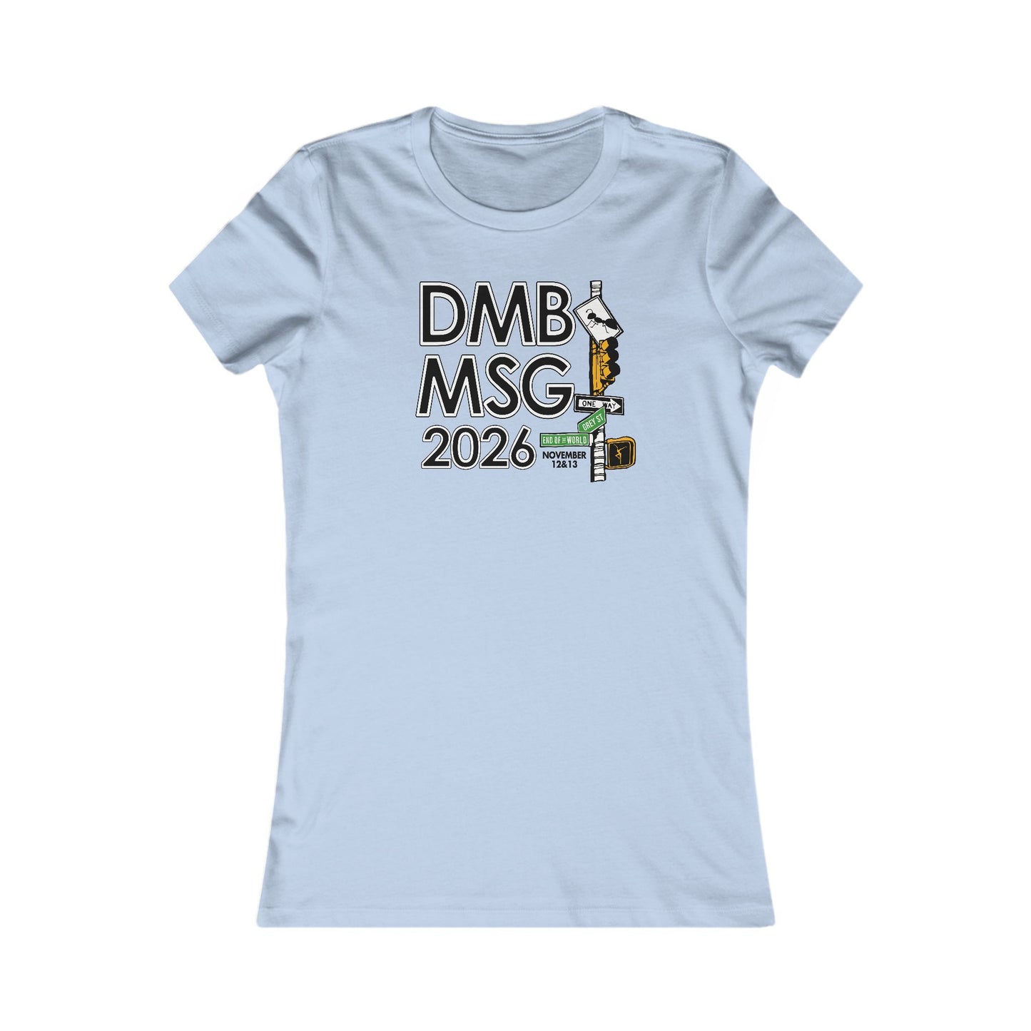 DMB MSG Fall 2026 Woman's Cut Tee