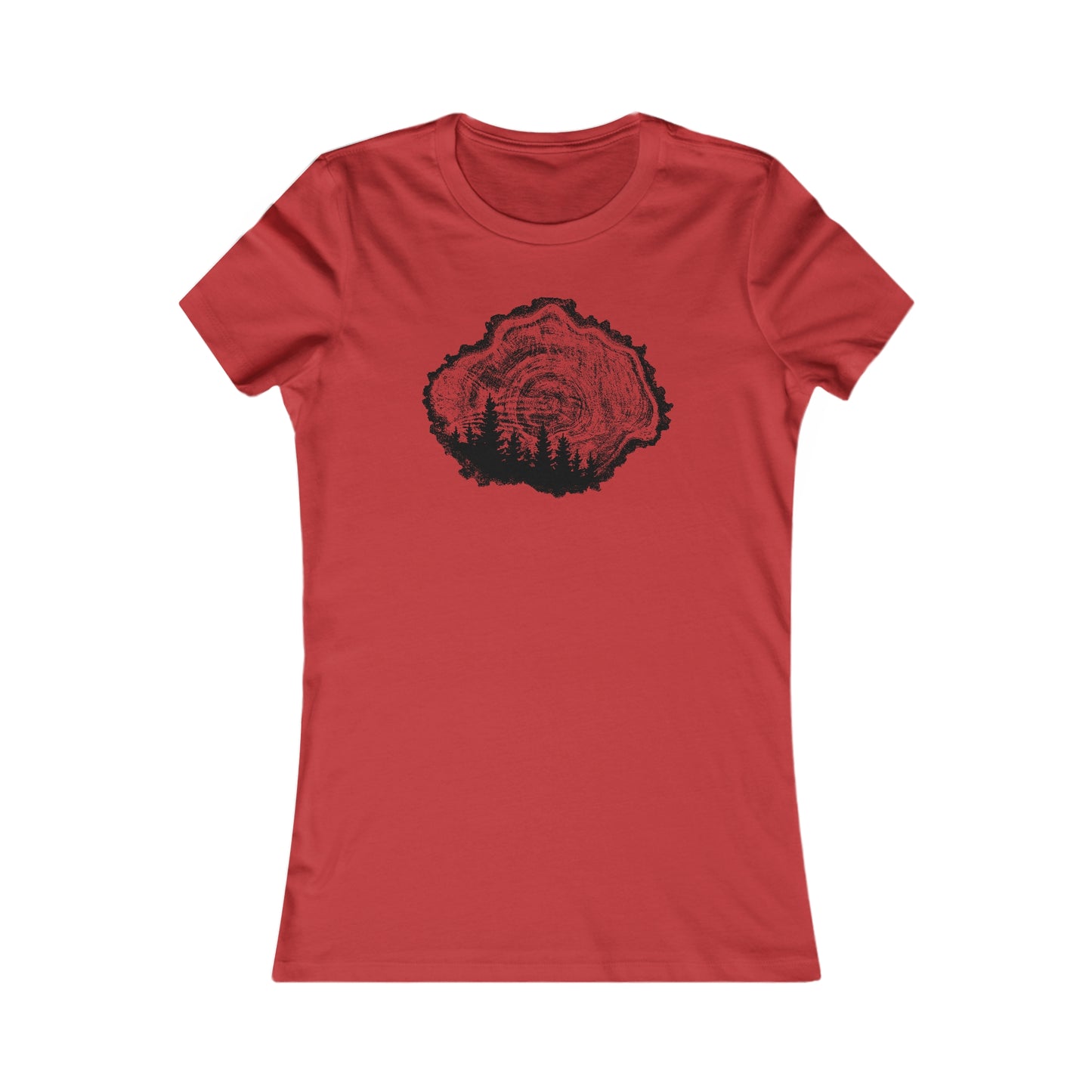 Tree Rings Women's Cut