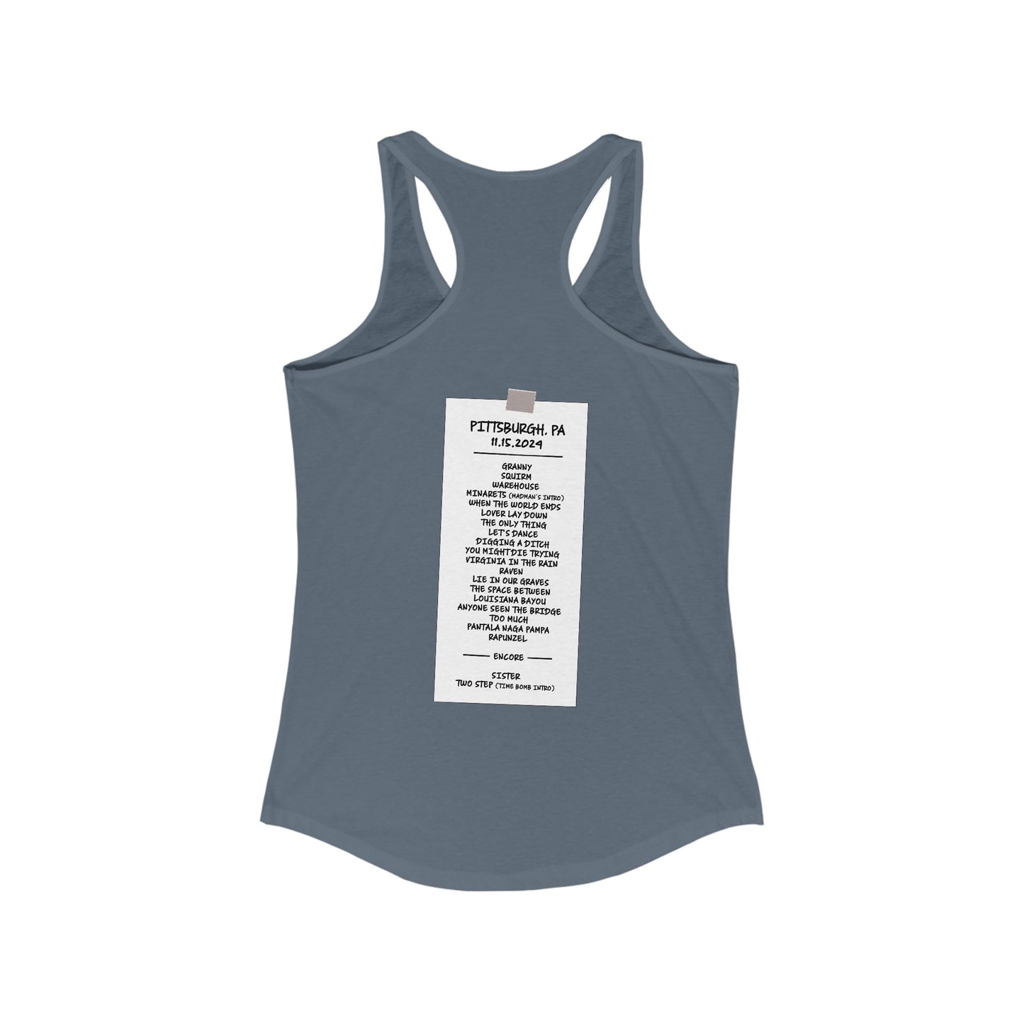 Pittsburgh 2024 Tank Top *With Setlist