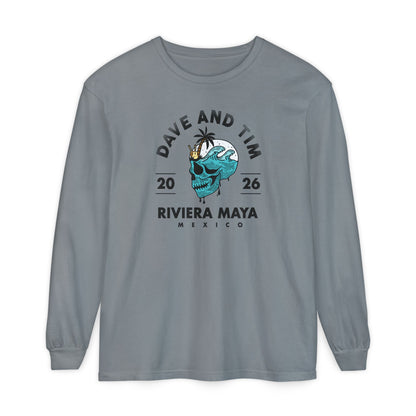 D&T Skull Palm Trees 2026 Long Sleeve Tee *With Set List