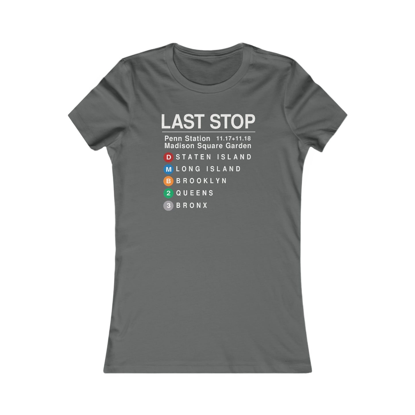 Last Stop 2023 Women's Cut *With Setlist