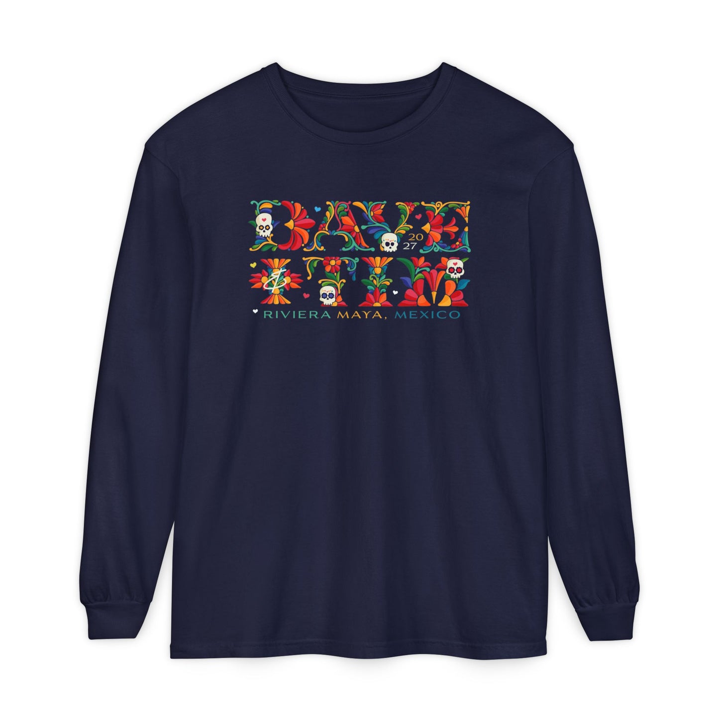 D&T Floral 2027 Long Sleeve Tee