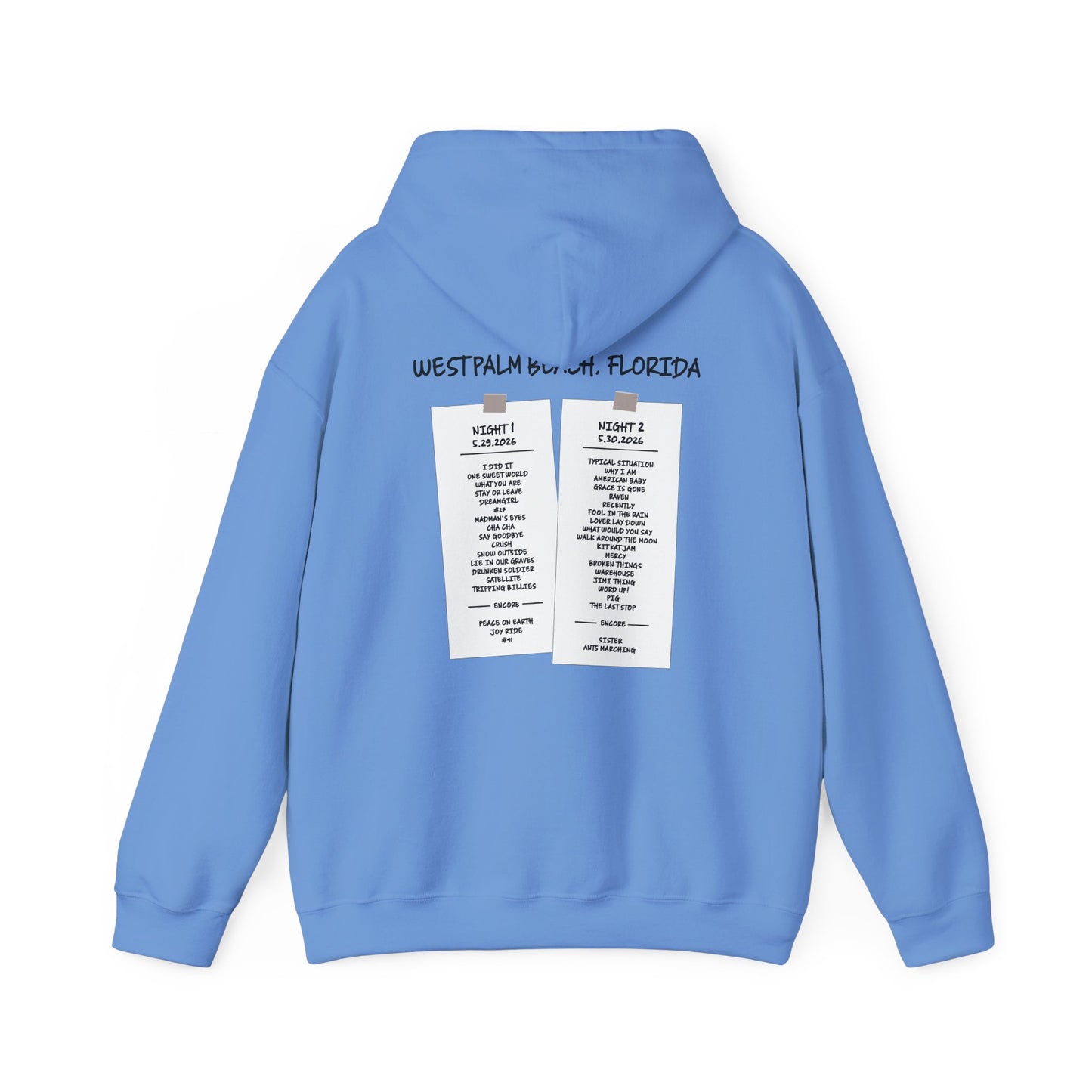 West Palm 2026 Hoodies *With Set List