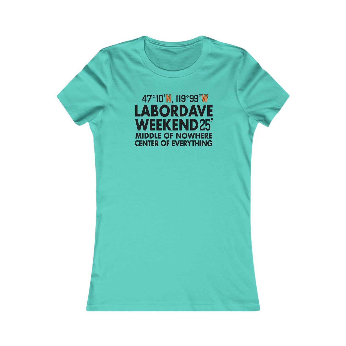 Gorge Coordinates 2025 Woman's Cut *With Set List