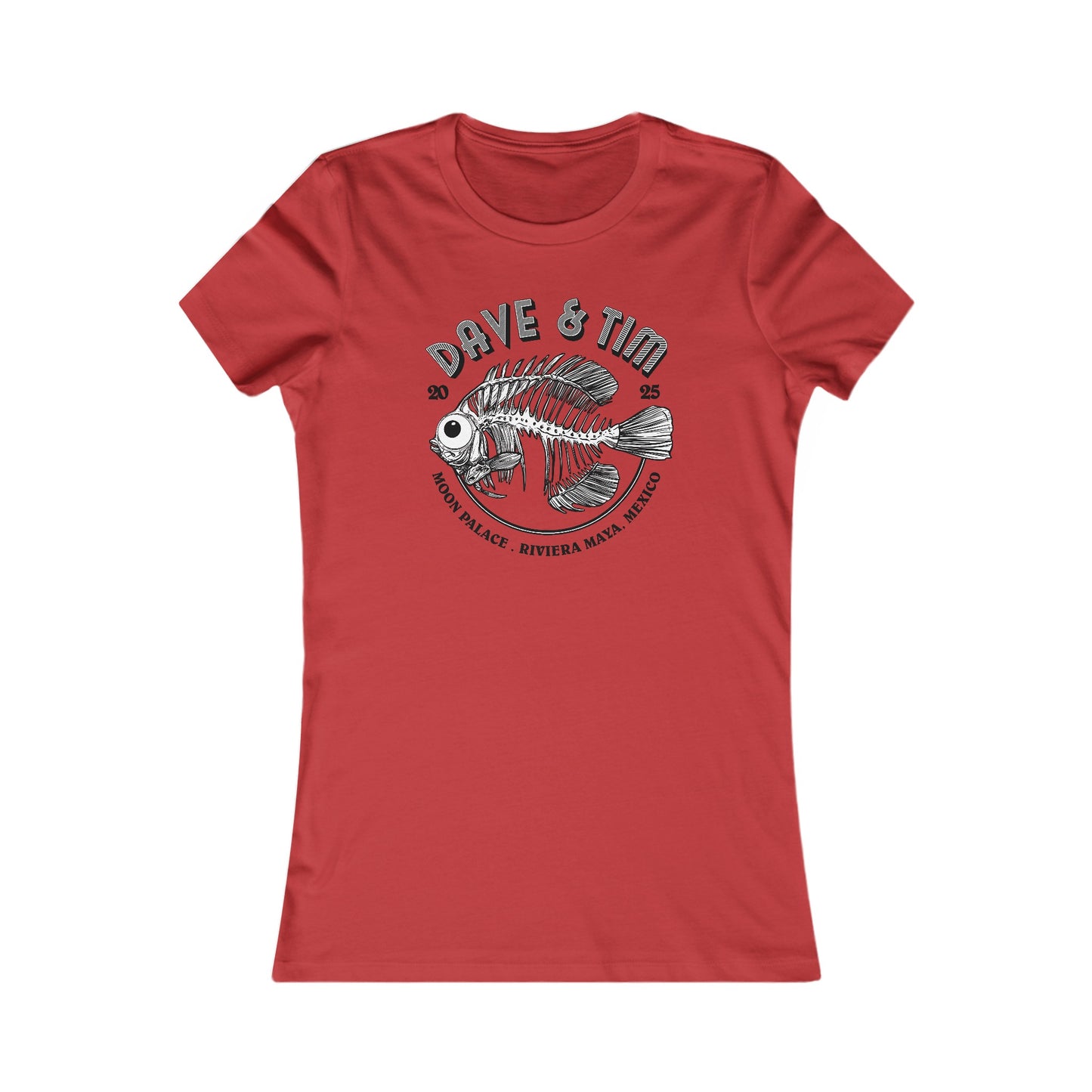 Big Eyed Fish mexico 2025 Women's Cut *With Setlist