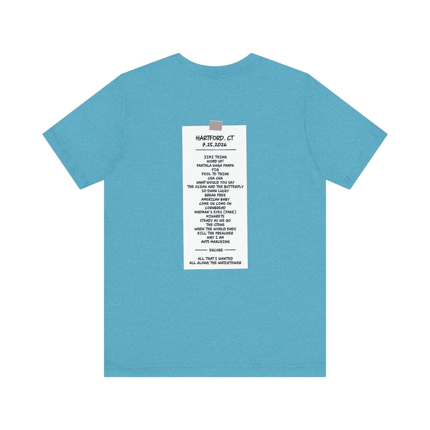 Hartford 2026 *With Set List