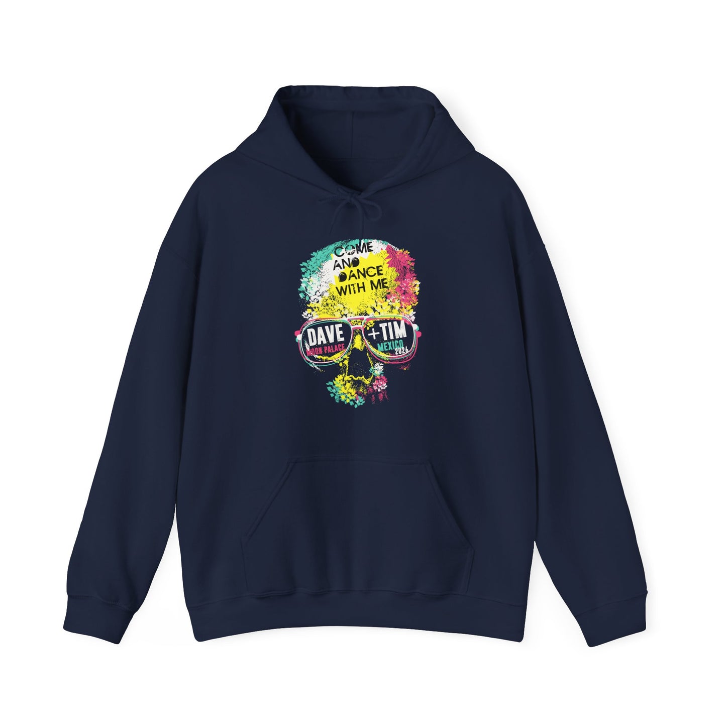 Floral Skull Mexico 2026 Hoodies *With Set List