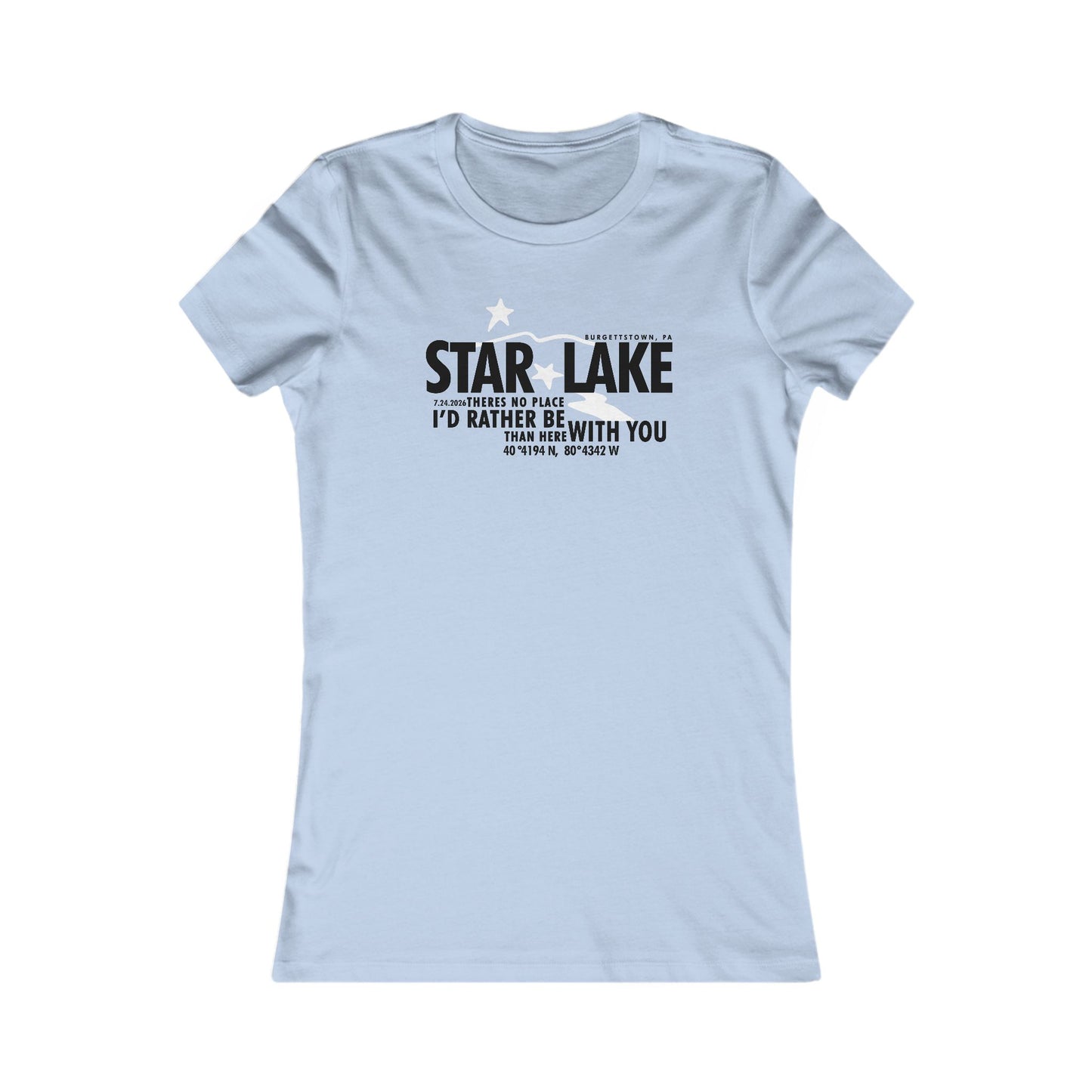 Star Lake 2026 Woman's Cut Tee