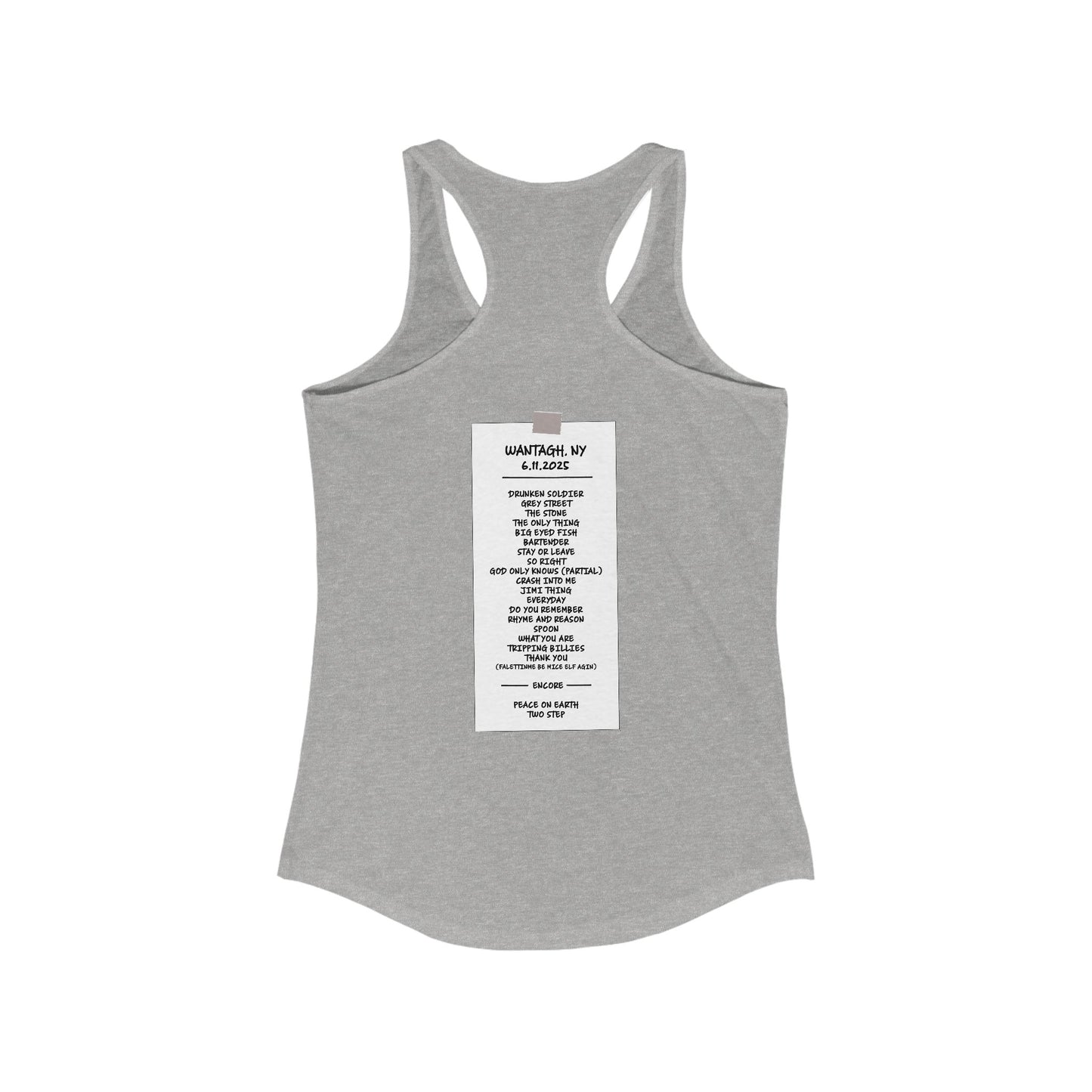 Jones Beach 2025 Woman's Tank *With Setlist