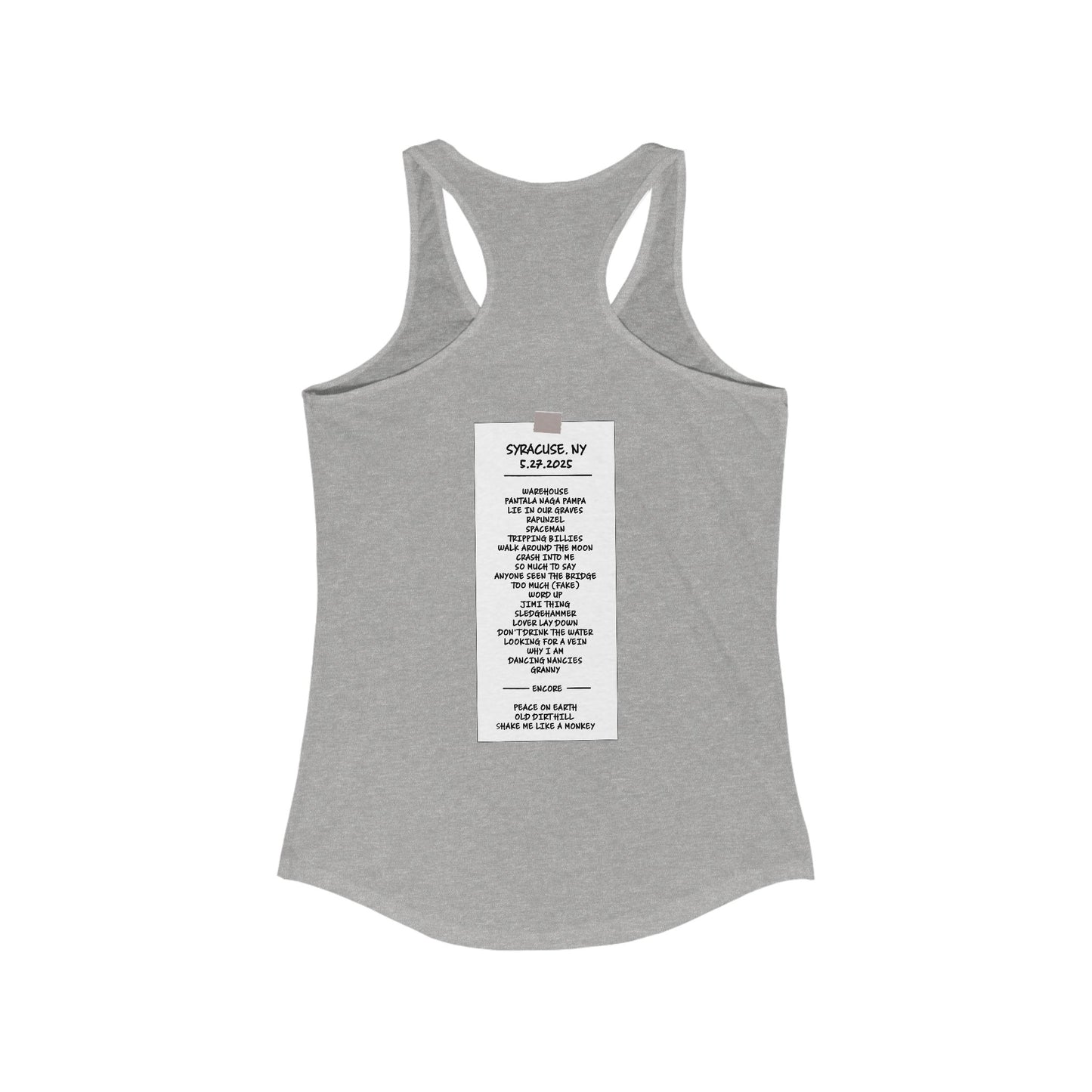 Syracuse 2025 Woman's Tank *With Setlist