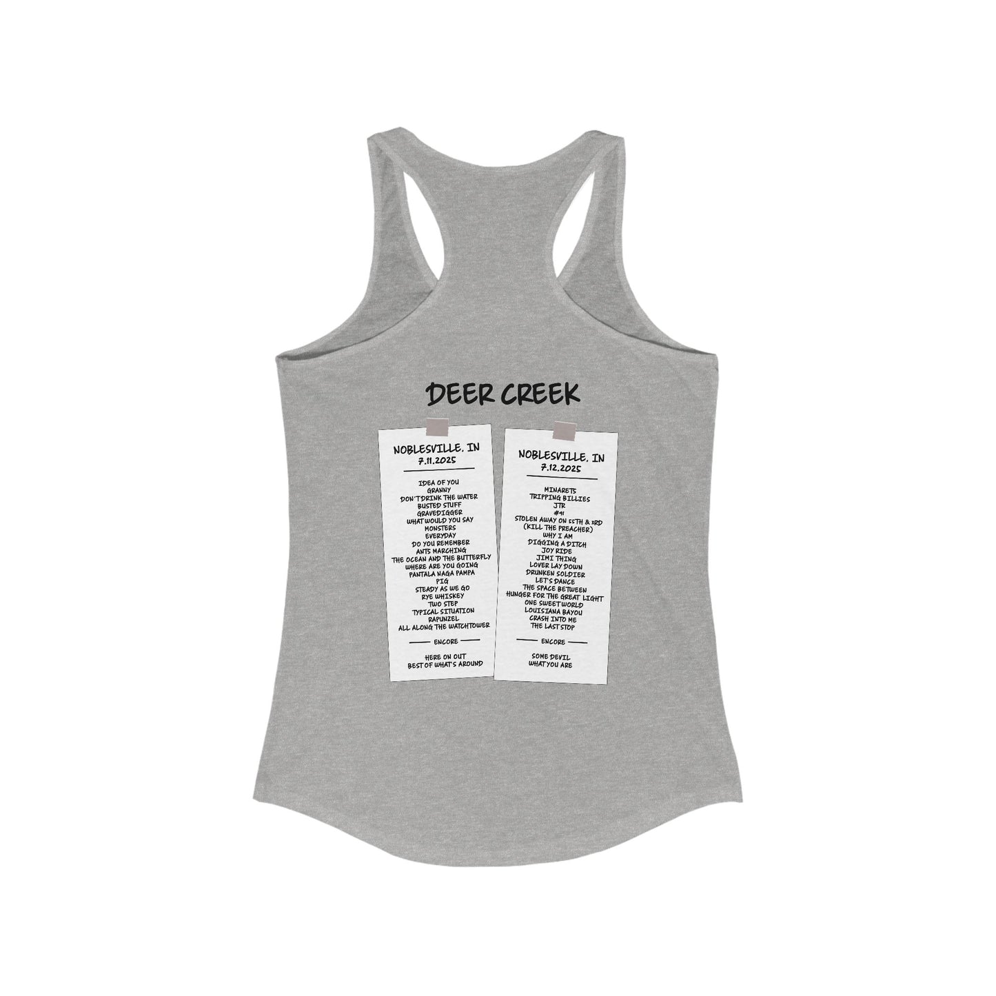 Creekend Come & Dance 2025 Woman's Tank *With Setlist