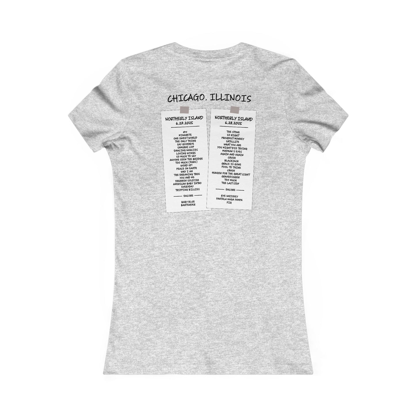 Northerly Island Chicago 2025 Woman's Cut *With Setlist