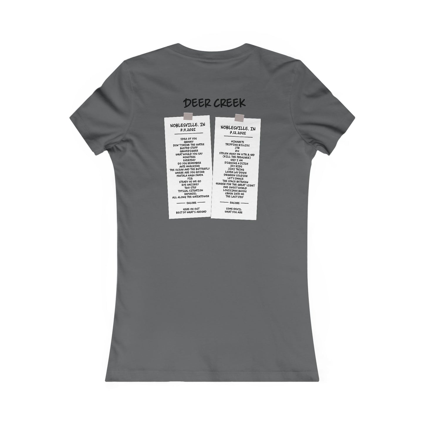 Creekend Weekend 2025 Woman's Cut *With Setlist