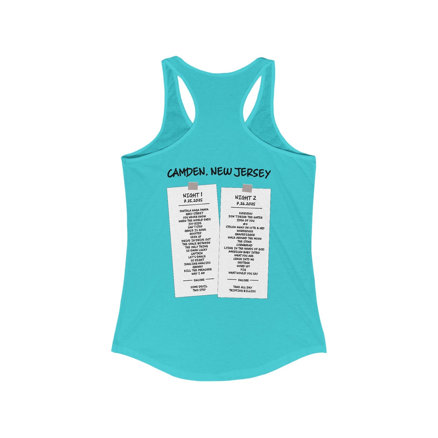 Camden 2025 Woman's Tank *With Setlist