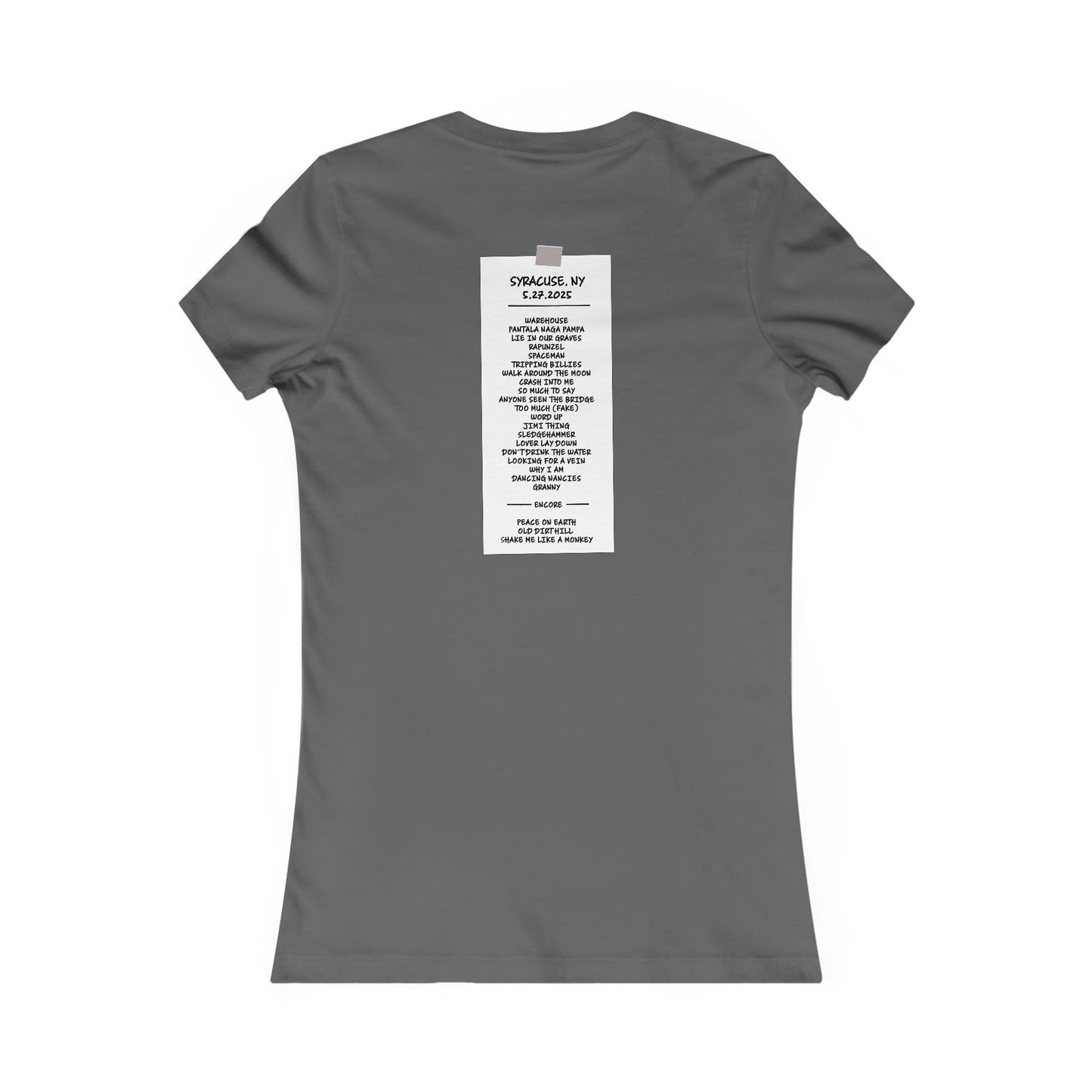 Syracuse 2025 Woman's Cut *With Setlist