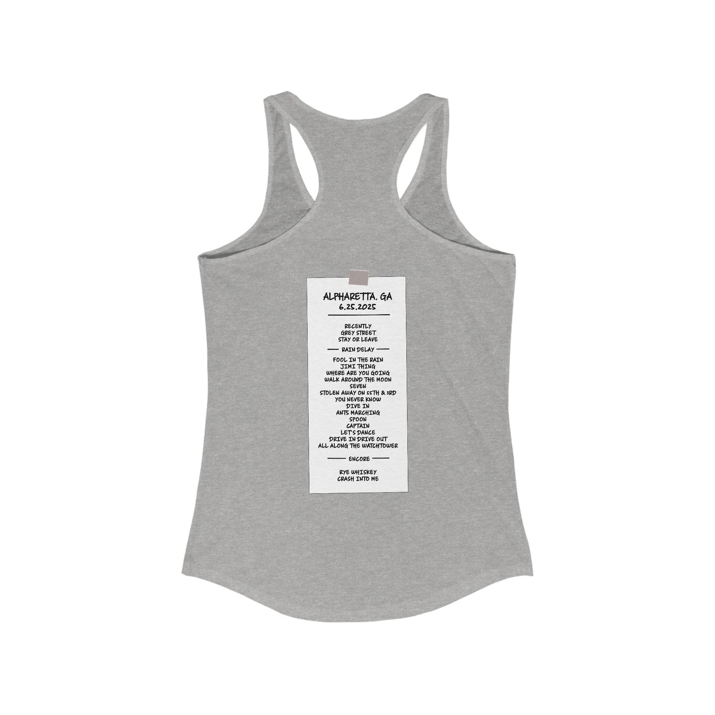 Georgia 2025 Woman's Tank *With Setlist
