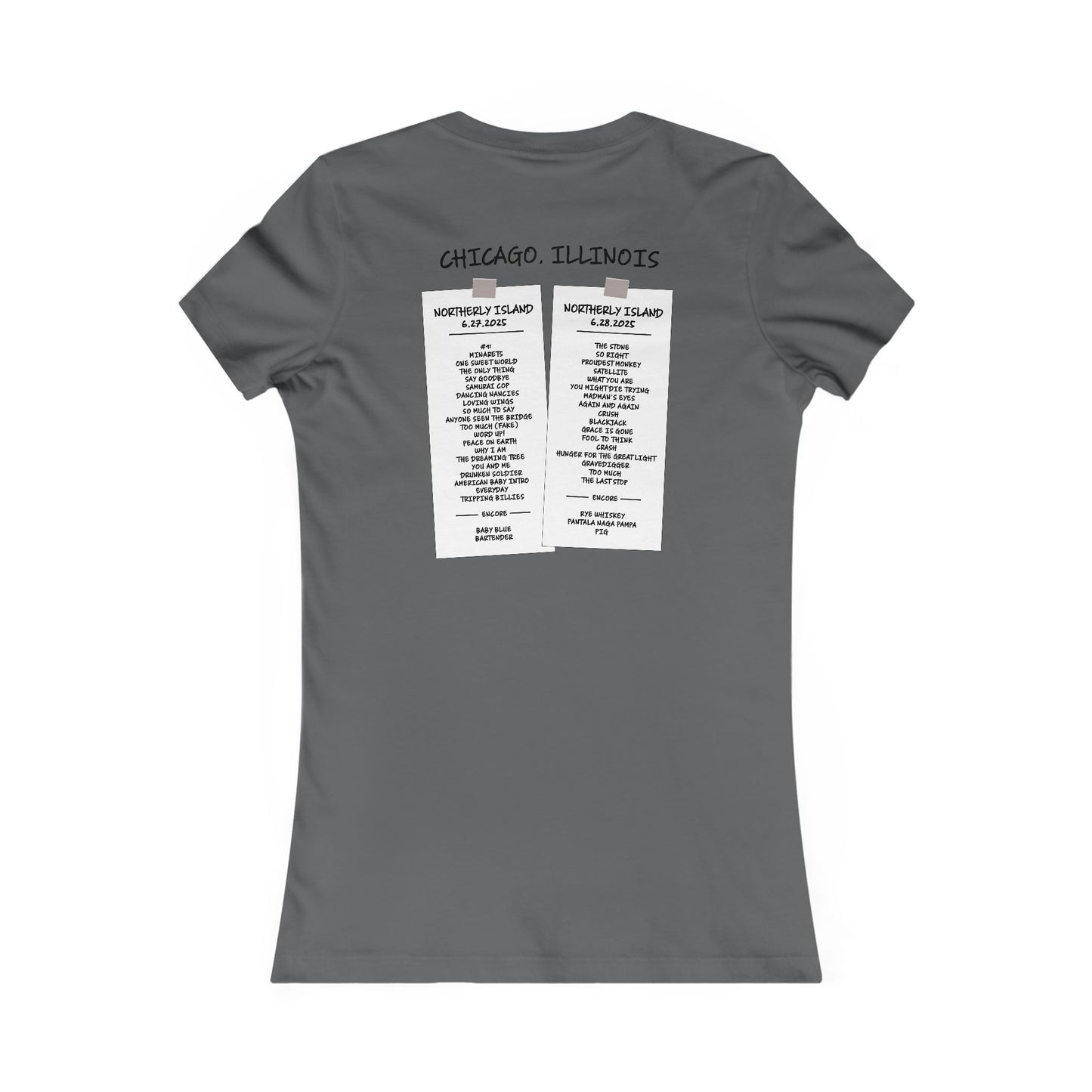 Northerly Island Chicago 2025 Woman's Cut *With Setlist