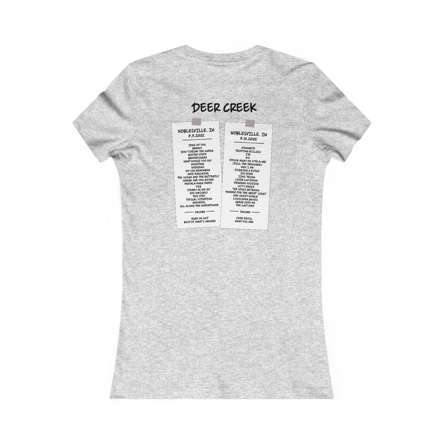 Noblesville 2025 Woman's Cut *With Setlist