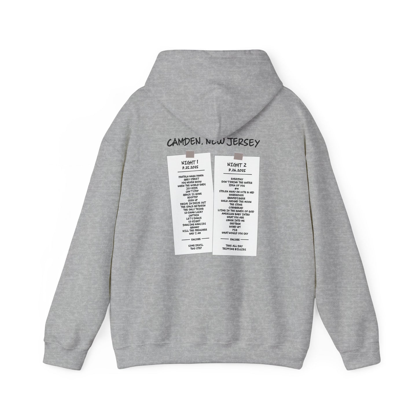 Camden 2025 Hoodie *With Setlist
