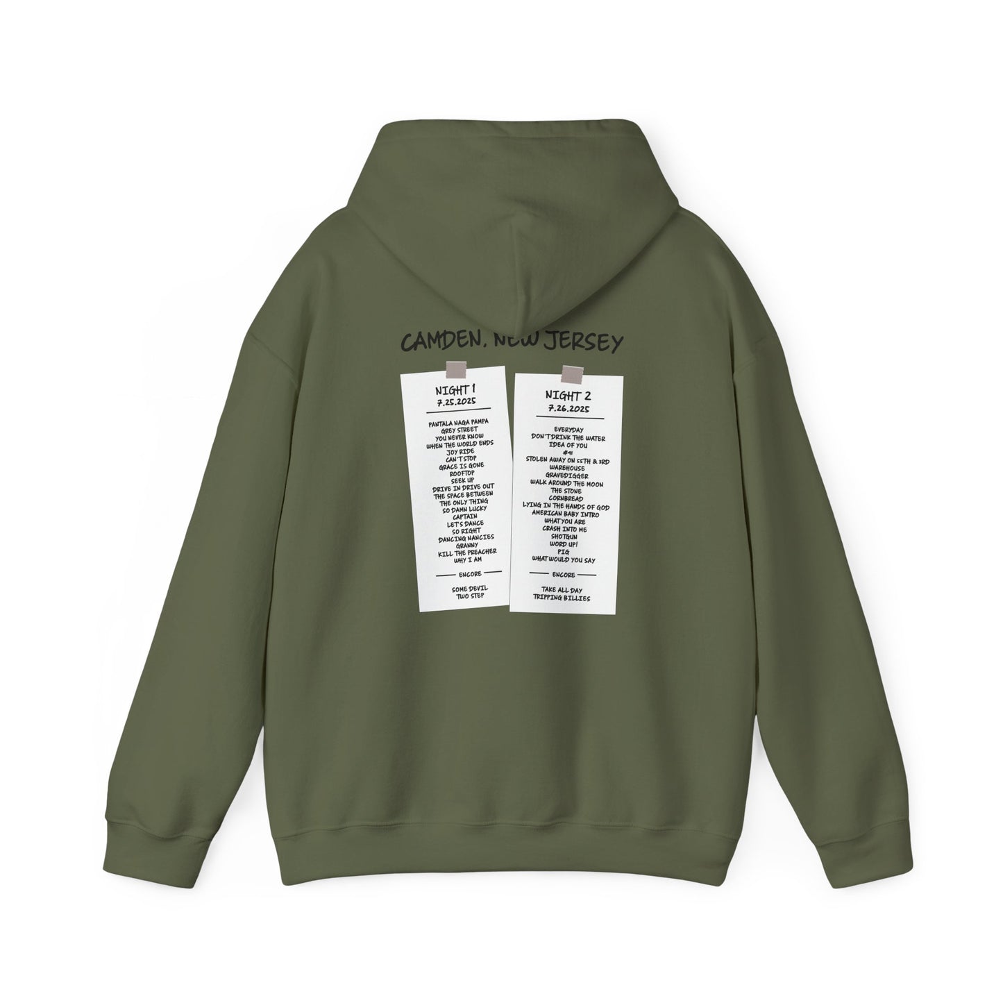 Camden 2025 Hoodie *With Setlist