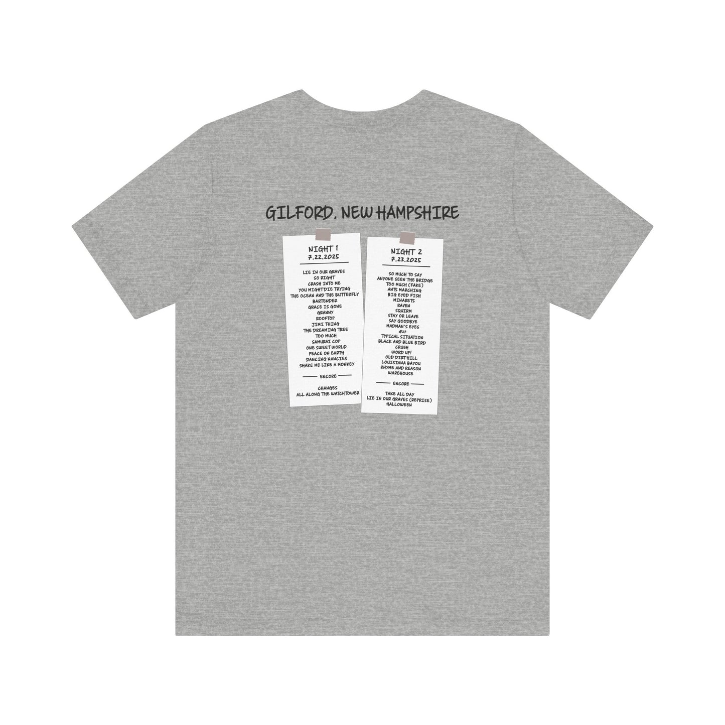 Lost Somewhere In Gilford 2025 *With Setlist