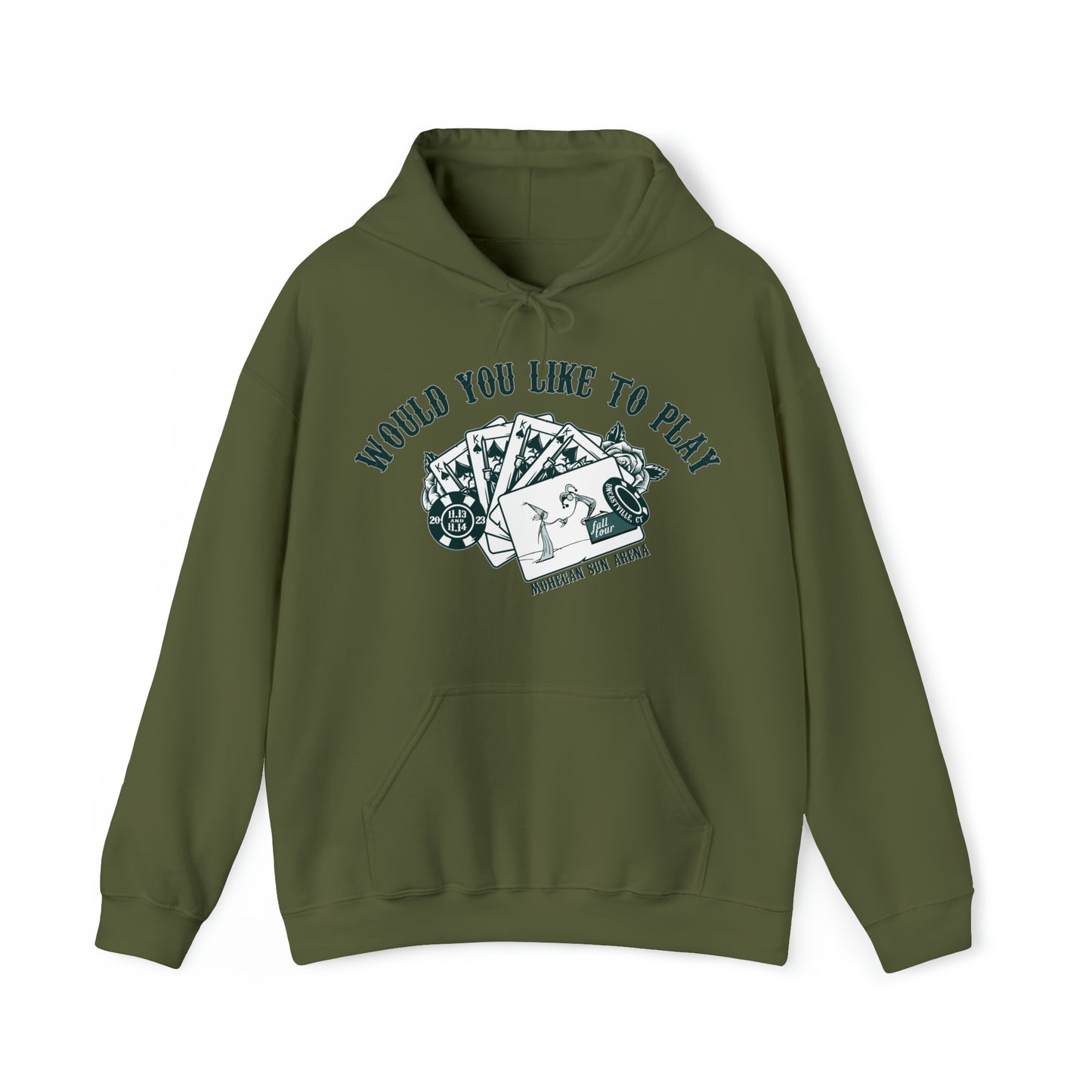 Mohegan Sun fall Tour 2023 Hoodie *With Setlist