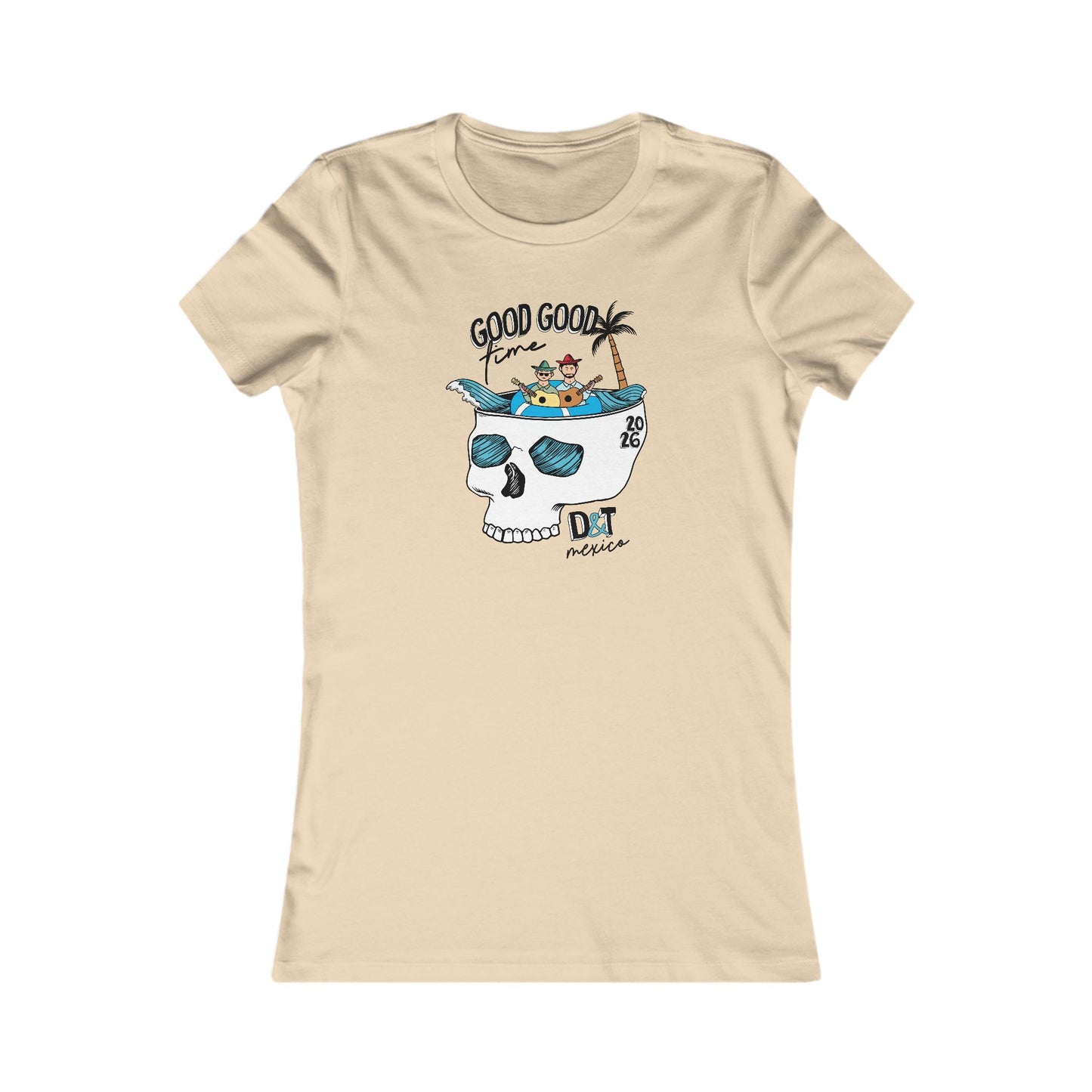Good Good Time Mexico 2026 Woman's Cut Tee *With Set List