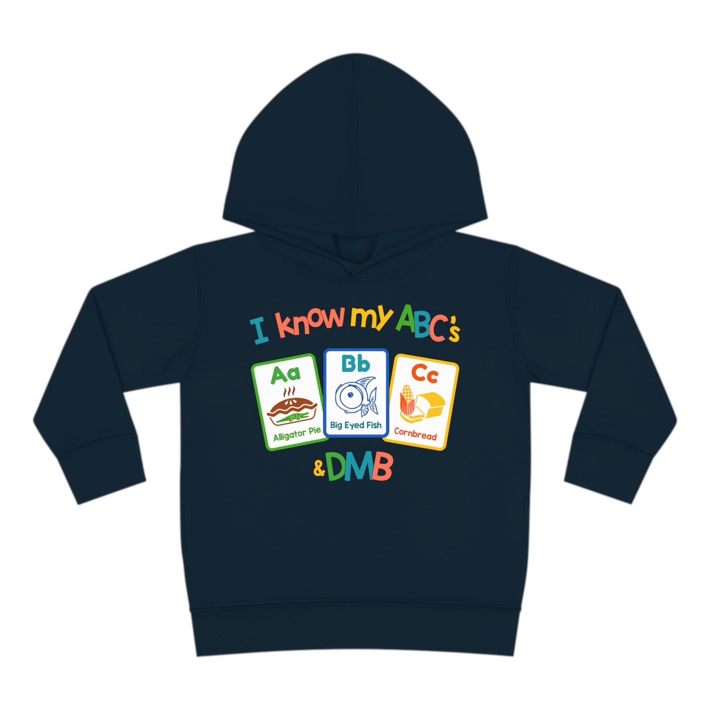 I Know My ABC's Toddler Hoodie
