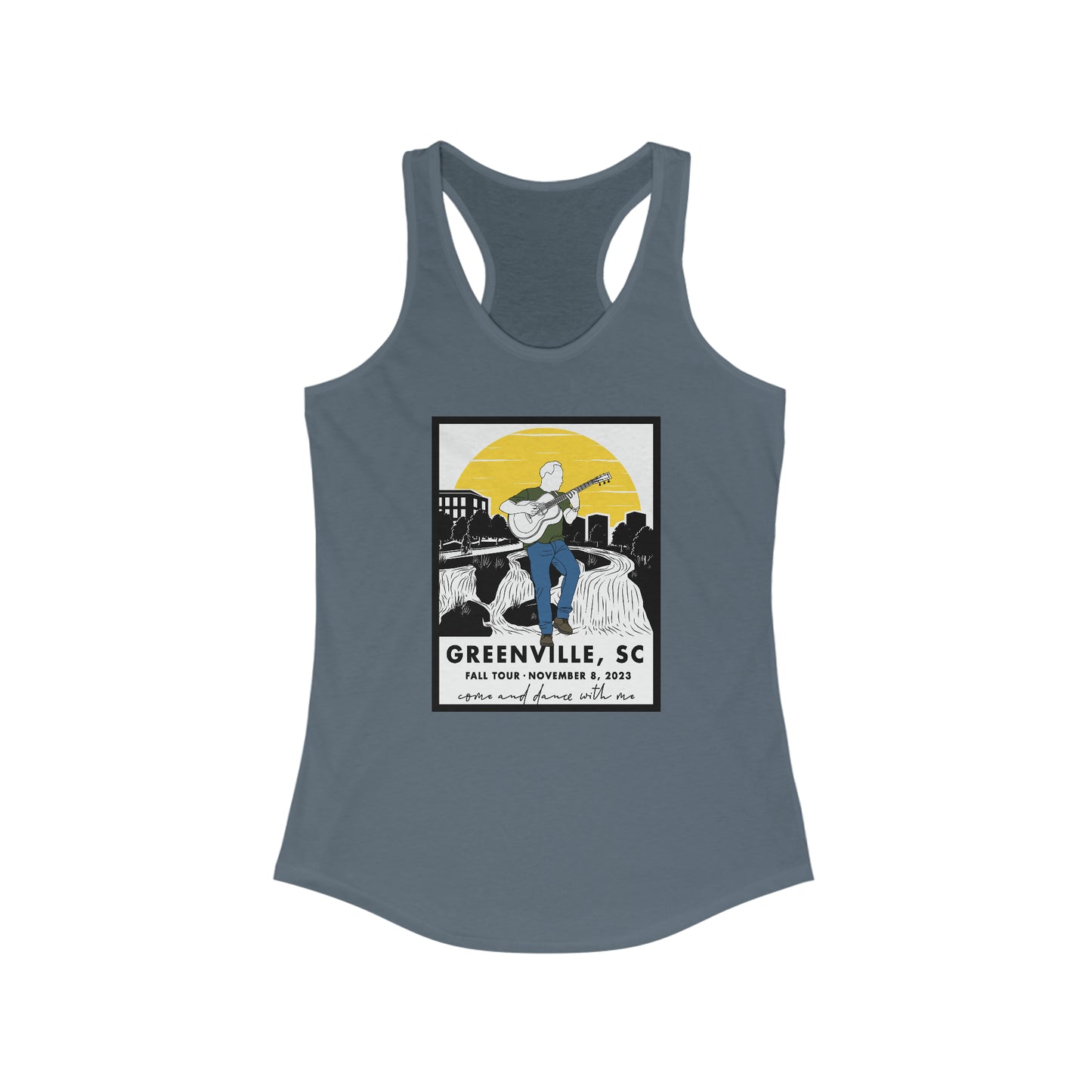 Greenville SC 2023 Tank Top w/set list