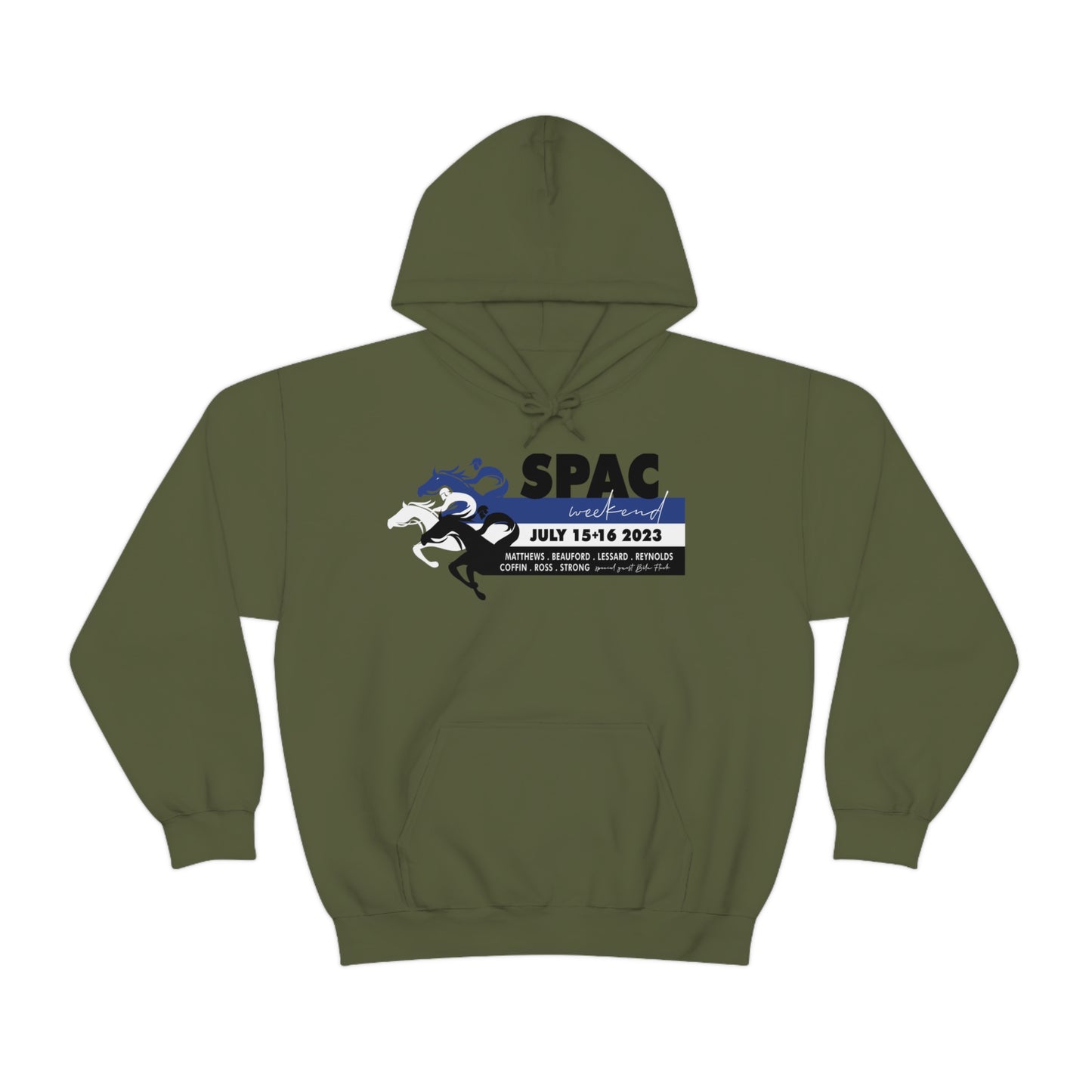 SPAC Racing Stripes 2023 Hoodie *with setlist
