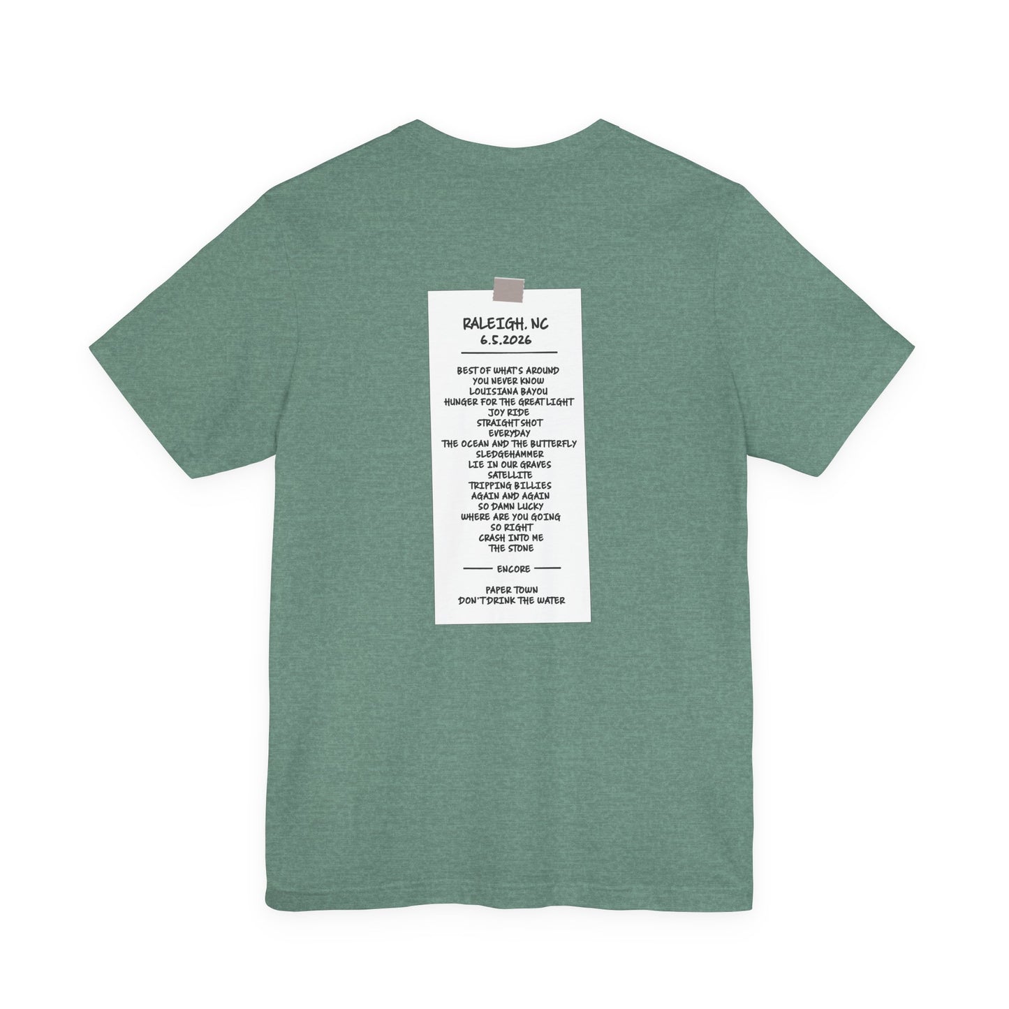 Raleigh 2026 *With Set List