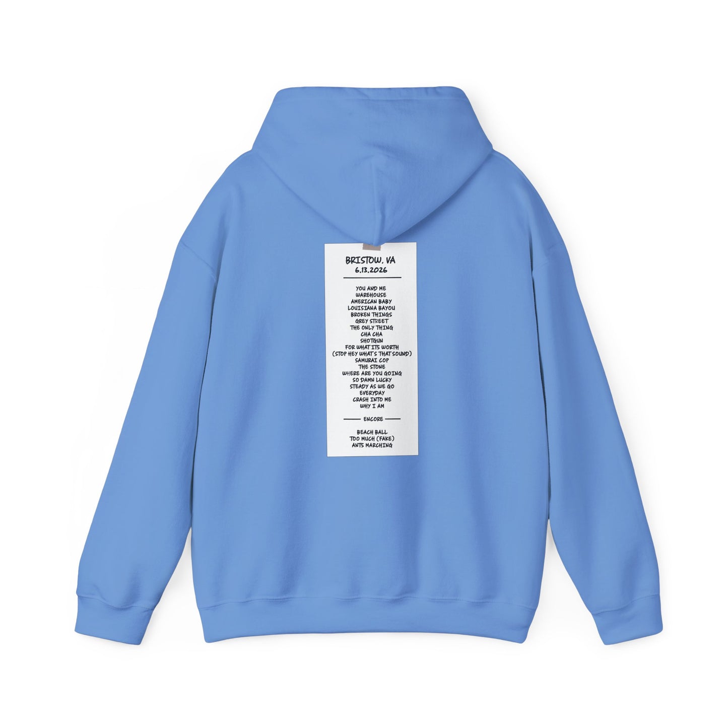 Bristow 2026 Hoodies *With Set List