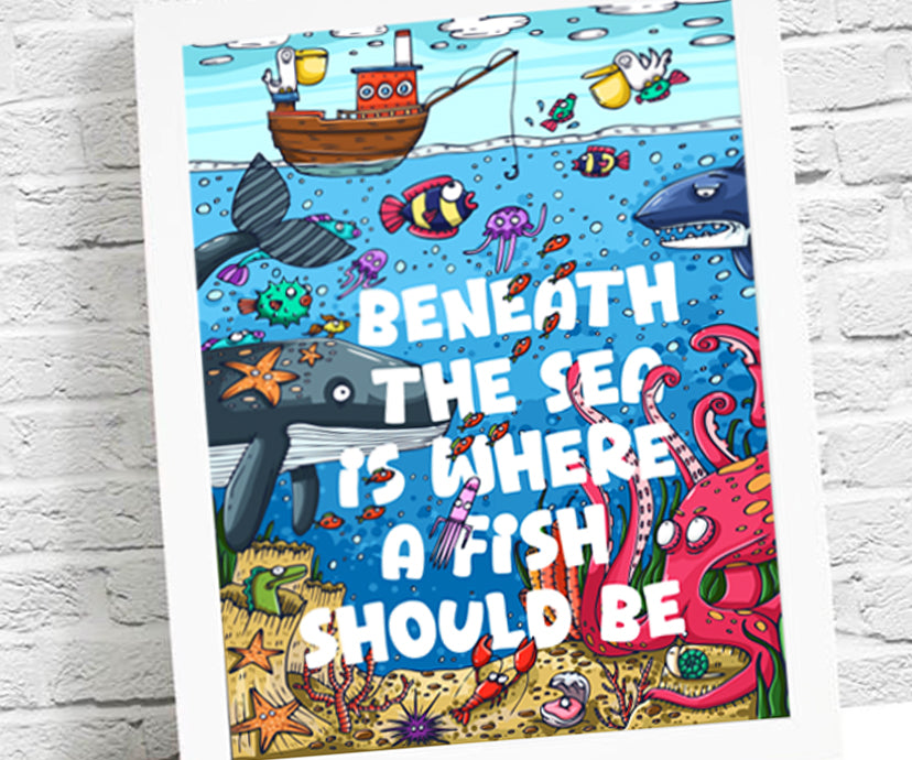 Big Eyed Fish - Beneath The Sea