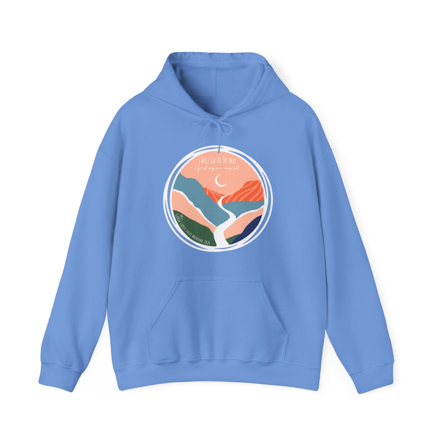 The Gorge Abstract 2024 Hoodie W/ Set List