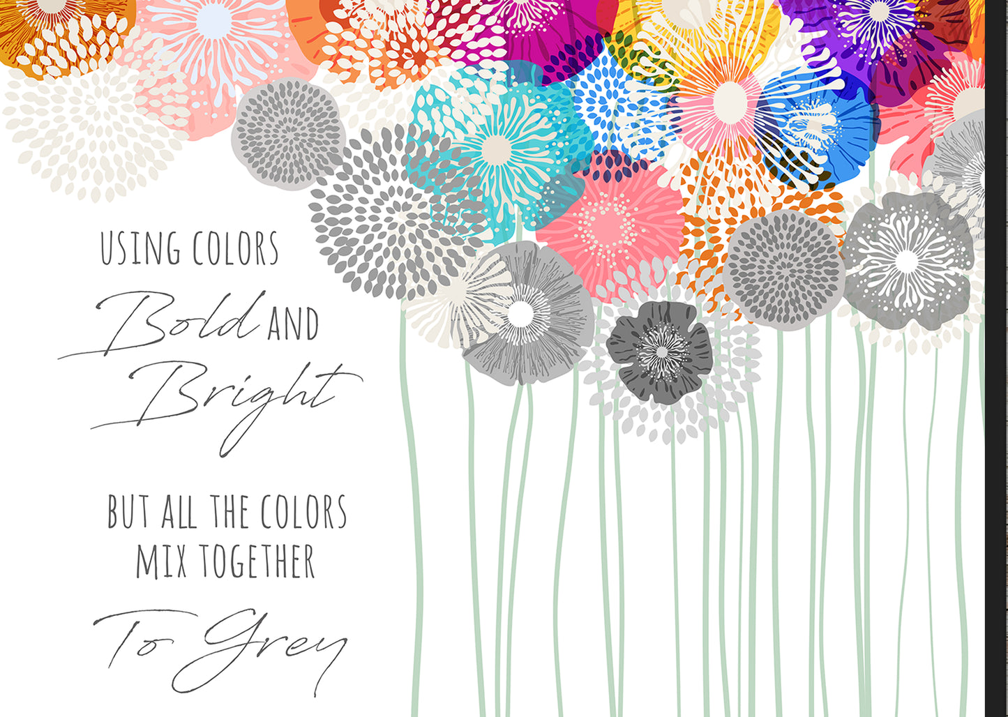Bold & Bright Art Print