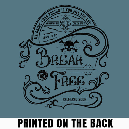 Break Free Label with back