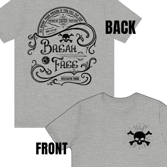 Break Free Label with back