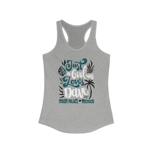 Just a girl who loves dave mexico 2025 Tank Top *With Setlist