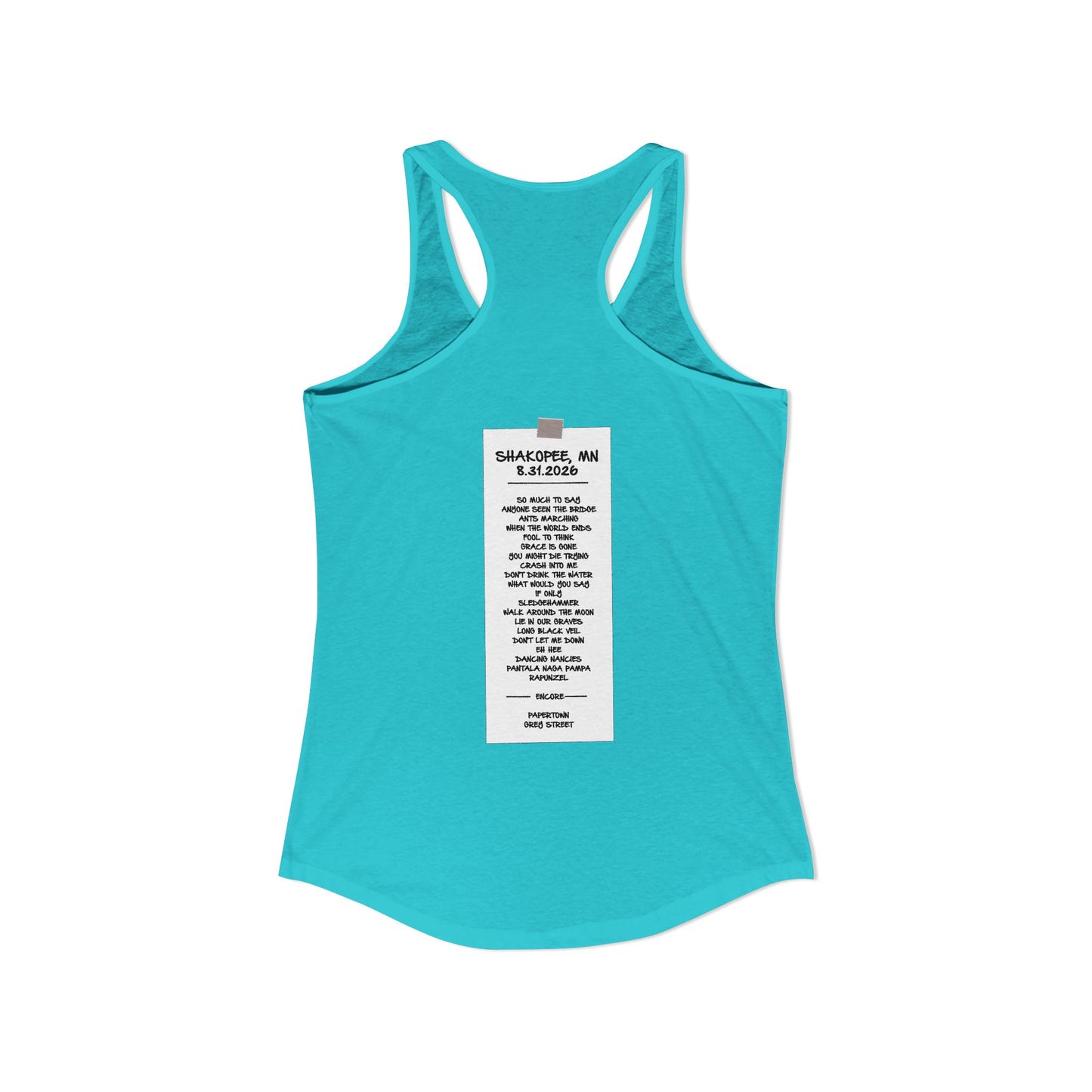 Shakopee Mystic Lake 2026 Woman's Tank *With Set List