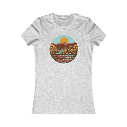 Middle of Nowhere Gorge 2026 Woman's Cut Tee