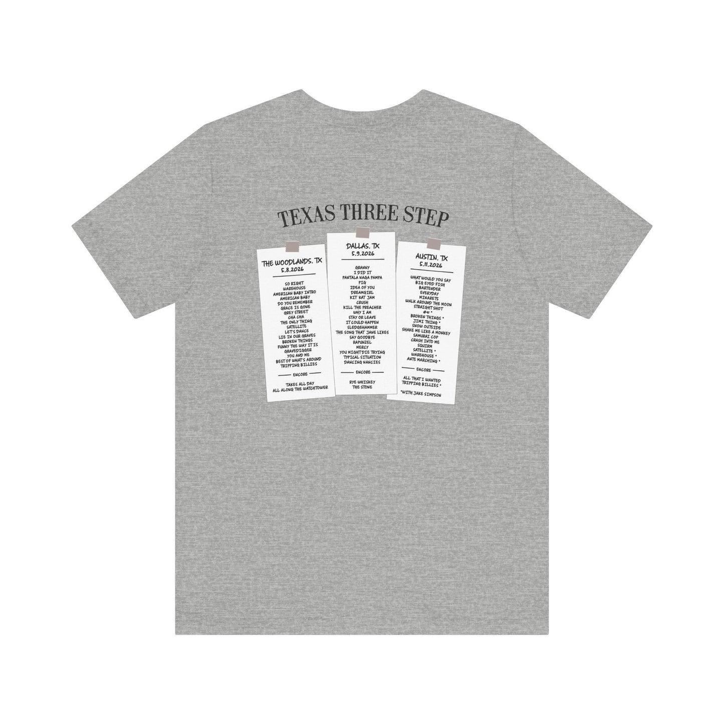 Texas Three Step 2026 *With Set List